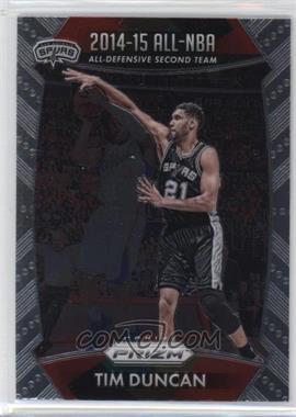 2015-16 Panini Prizm - [Base] #399 - All-NBA Team - Tim Duncan