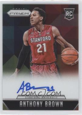 2015-16 Panini Prizm - Rookie Signatures #RS-AB - Anthony Brown