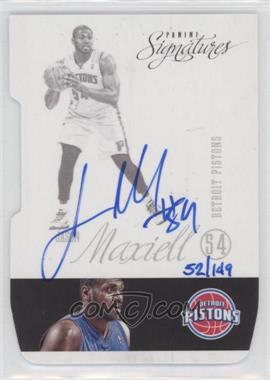 2015-16 Panini Replay - Buyback Autographs #12SI-116.1 - Jason Maxiell (2012-13 Panini Signatures Die-Cut) /149