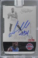 Jason Maxiell (2012-13 Panini Signatures Die-Cut) [Buyback] #/99