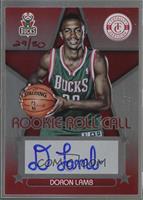 Doron Lamb (2012-13 Panini Totally Certified Rookie Roll Call Red) #/50