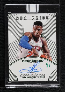 2015-16 Panini Replay - Buyback Autographs #13PRNP-432.3 - Iman Shumpert (2013-14 Panini Preferred NBA Pride Green) /5 [Buyback]