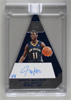 Jrue Holiday (2013-14 Panini Preferred Panini's Choice Award Blue) [Buyback] #/5