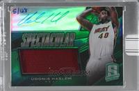 Udonis Haslem (2013-14 Panini Spectra Spectacular Swatch Signatures) [Buyback] …