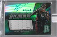 Amir Johnson (2013-14 Panini Spectra Spectacular Swatch Signatures) [Buyback] #…