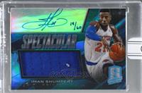 Iman Shumpert (2013-14 Panini Spectra Spectacular Swatch Signatures Light Blue)…