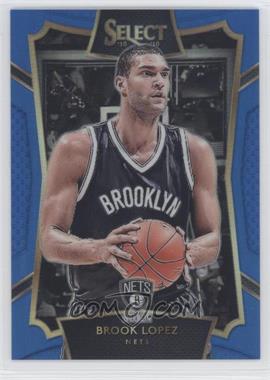 2015-16 Panini Select - [Base] - Blue Prizm #12 - Concourse - Brook Lopez /249