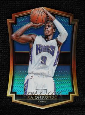 2015-16 Panini Select - [Base] - Blue Prizm #188 - Premier Level Die-Cut - Rajon Rondo /199