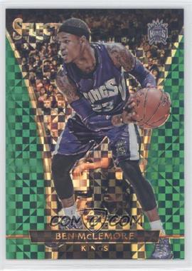 2015-16 Panini Select - [Base] - Green Prizm #241 - Courtside - Ben McLemore /5