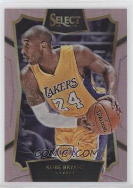 2015-16 Panini Select - [Base] - Pink Prizm #7 - Concourse - Kobe Bryant /20 [Poor to Fair]