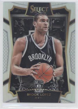 2015-16 Panini Select - [Base] - Silver Prizm #12 - Concourse - Brook Lopez