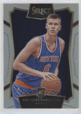 2015-16 Panini Select - [Base] - Silver Prizm #17 - Concourse - Kristaps Porzingis