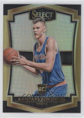 2015-16 Panini Select - [Base] - Silver Prizm #196 - Premier Level - Kristaps Porzingis