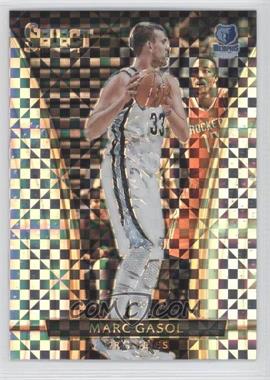 2015-16 Panini Select - [Base] - Silver Prizm #206 - Courtside - Marc Gasol