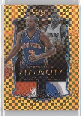 2015-16 Panini Select - City to City Jerseys - Gold Prizm #24 - Raymond Felton /10