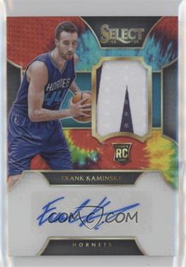 2015-16 Panini Select - Rookie Autograph Materials - Tie-Dye Prizm #RA-FKM - Frank Kaminsky /25