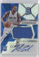 Rookie Jerseys Autograph Prizms - Justin Anderson