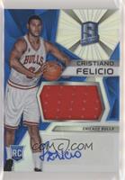 Rookie Jerseys Autograph Prizms - Cristiano Felicio [EX to NM]