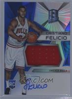 Rookie Jerseys Autograph Prizms - Cristiano Felicio