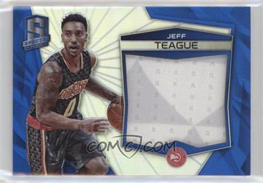 2015-16 Panini Spectra - Materials - Silver Prizm #1 - Jeff Teague /49