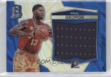 2015-16 Panini Spectra - Materials - Silver Prizm #17 - Paul George /49