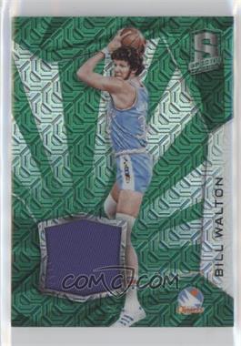 2015-16 Panini Spectra - Swatches - Green Prizm #2 - Bill Walton /5 [EX to NM]