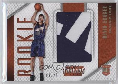2015-16 Panini Threads - Rookie Threads - Prime #62 - Devin Booker /25