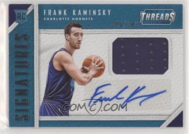 2015-16 Panini Threads - Rookie Threads Signatures #RTS-FK - Frank Kaminsky /199 [EX to NM]