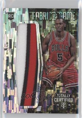 2015-16 Panini Totally Certified - Fabric of the Game Rookie Jersey - Camo #FRJ-BP - Bobby Portis /25