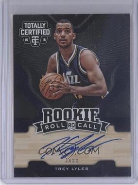 2015-16 Panini Totally Certified - Rookie Roll Call Autographs #RRC-TL - Trey Lyles /99