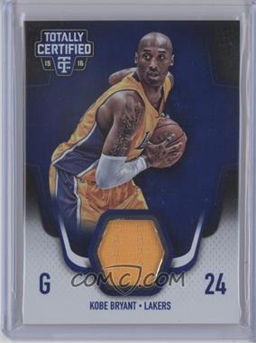 2015-16 Panini Totally Certified - Totally Certified Materials - Blue #TCM-KB - Kobe Bryant /99