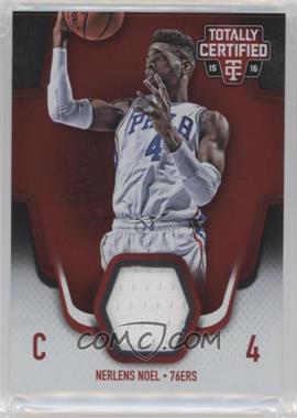 2015-16 Panini Totally Certified - Totally Certified Materials - Red #TCM-NN - Nerlens Noel /99