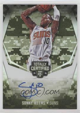 2015-16 Panini Totally Certified - Totally Certified Signatures - Mirror Camo #TC-SWM - Sonny Weems /25