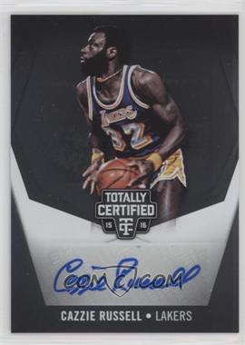 2015-16 Panini Totally Certified - Totally Certified Signatures #TC-CR - Cazzie Russell /49