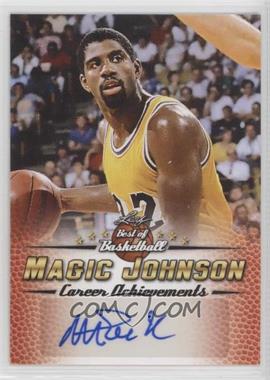 2016-17 Leaf Best of Basketball - Career Achievements Autographs #BBCAA-MJ5 - Magic Johnson