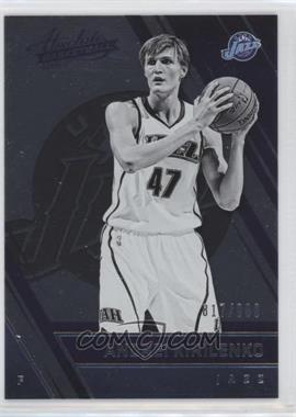 2016-17 Panini Absolute - [Base] #106 - Retired - Andrei Kirilenko /999