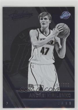 2016-17 Panini Absolute - [Base] #106 - Retired - Andrei Kirilenko /999