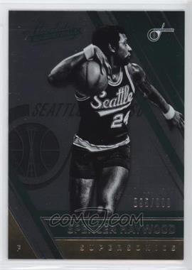 2016-17 Panini Absolute - [Base] #108 - Retired - Spencer Haywood /999