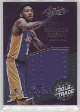 2016-17 Panini Absolute - Tools of the Trade Rookie Materials - Jumbo #1 - Brandon Ingram /149