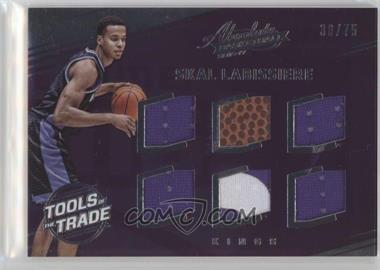 2016-17 Panini Absolute - Tools of the Trade Rookie Materials - Six #25 - Skal Labissiere /75