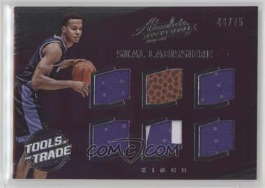 2016-17 Panini Absolute - Tools of the Trade Rookie Materials - Six #25 - Skal Labissiere /75