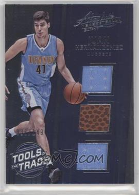 2016-17 Panini Absolute - Tools of the Trade Rookie Materials - Trio #27 - Juan Hernangomez /149