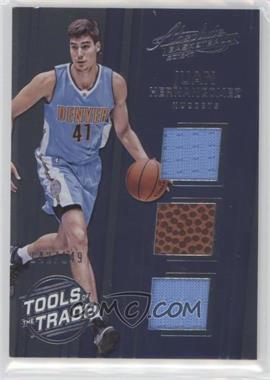 2016-17 Panini Absolute - Tools of the Trade Rookie Materials - Trio #27 - Juan Hernangomez /149