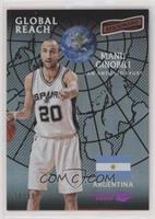 Global Reach - Manu Ginobili #/99