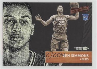 2016-17 Panini Aficionado - [Base] - Artist's Proof #35 - Ben Simmons