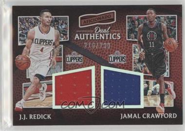 2016-17 Panini Aficionado - Dual Authentics #19 - J.J. Redick, Jamal Crawford /299