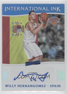 2016-17 Panini Aficionado - International Ink #23 - Willy Hernangomez /249