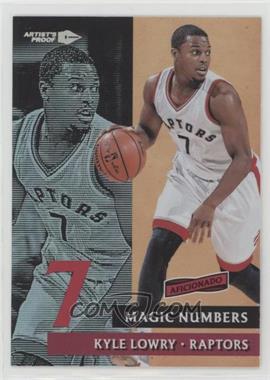 2016-17 Panini Aficionado - Magic Numbers - Artist's Proof #12 - Kyle Lowry