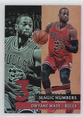 2016-17 Panini Aficionado - Magic Numbers #5 - Dwyane Wade