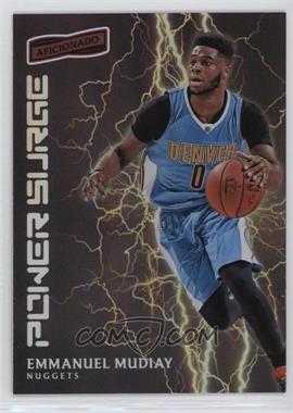 2016-17 Panini Aficionado - Power Surge #4 - Emmanuel Mudiay